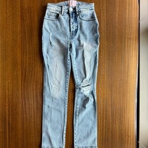 NWOT REVICE Denim Venus Flares Size 26